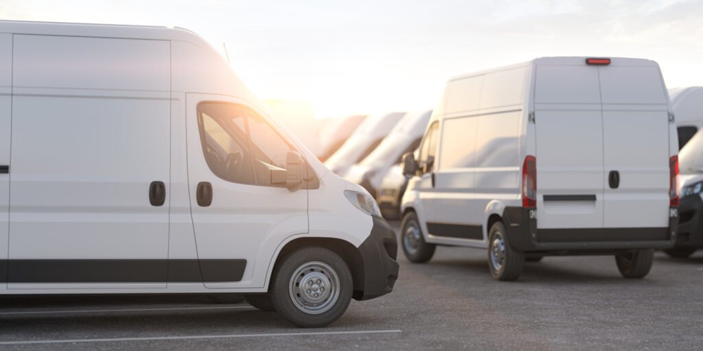 Delivery vans
